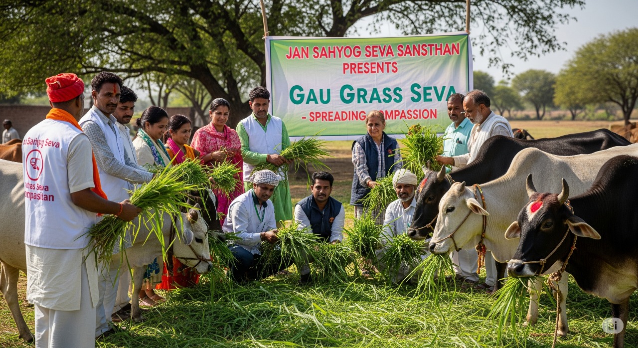 गौ ग्रास वाहन का संचालन